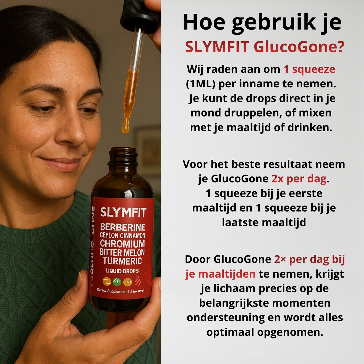 SLYMFIT | GlucoGone Bloedsuiker Complex