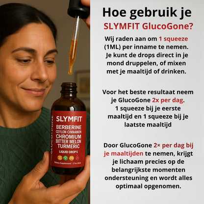 SLYMFIT | GlucoGone Bloedsuiker Complex